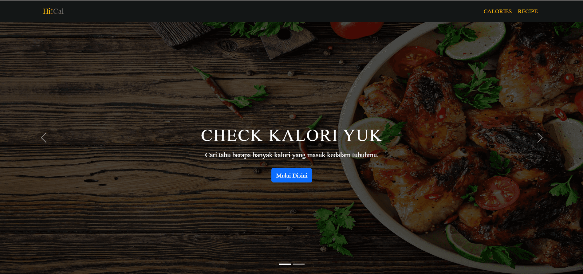 Recipe Website Template
